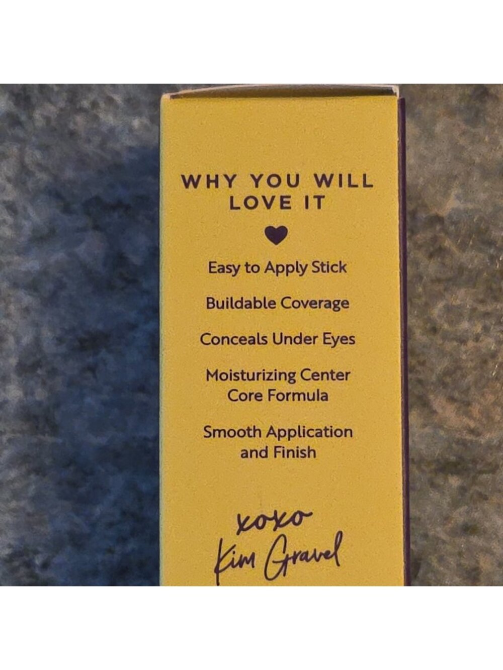 Gone in a Swipe Center Core Concealer Medium NEW in Box LWYA by Kim Gravel - Picture 5 of 13